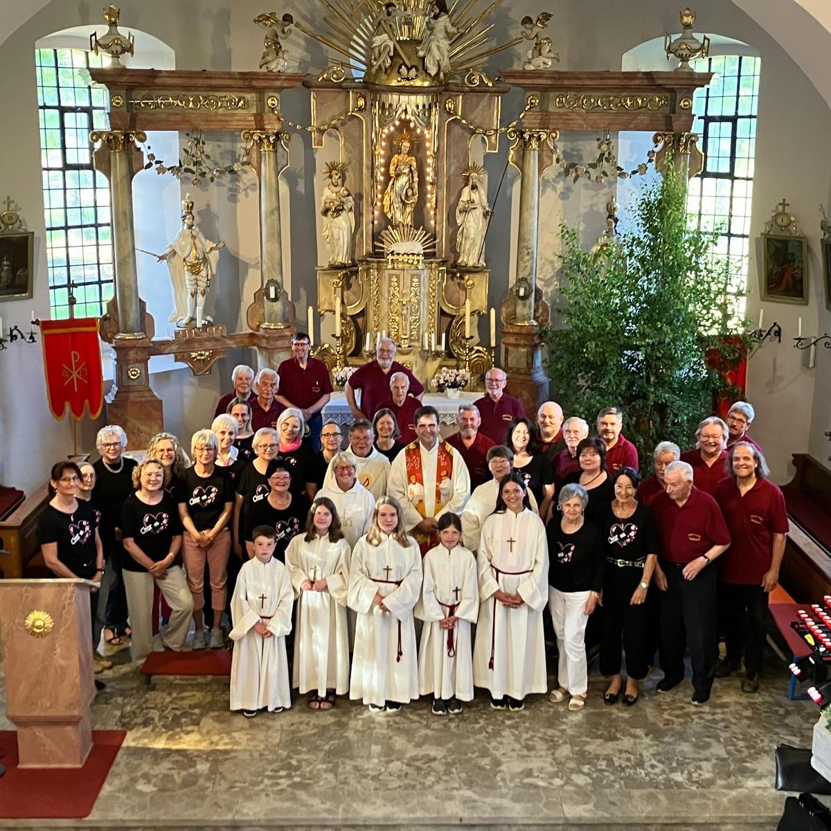 Maiandacht in der St.-Anna-Kirche Welitsch