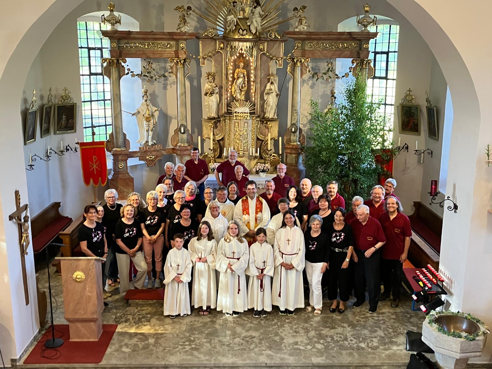Maiandacht in der St.-Anna-Kirche Welitsch
