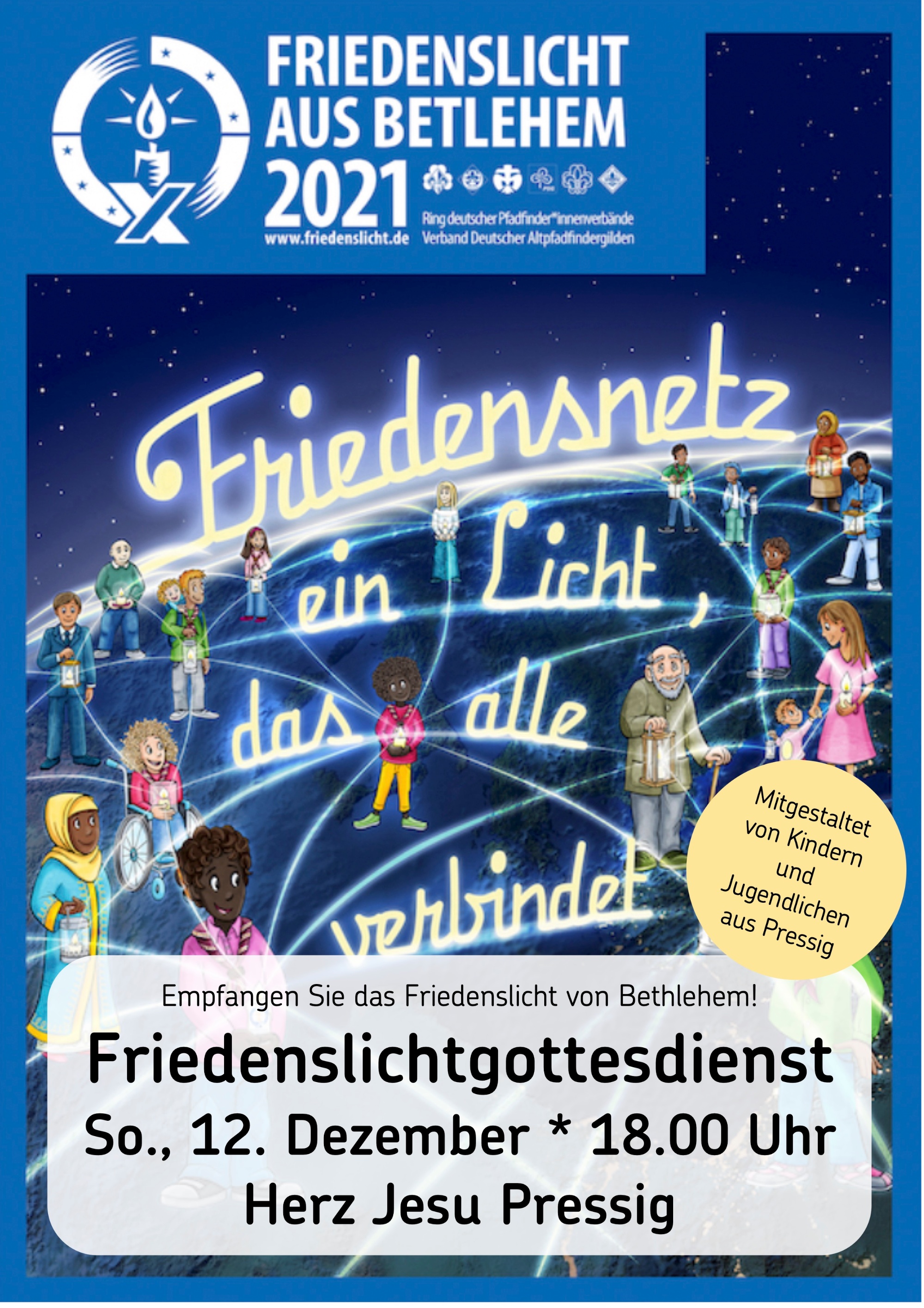Aktion Friendenslicht 2021