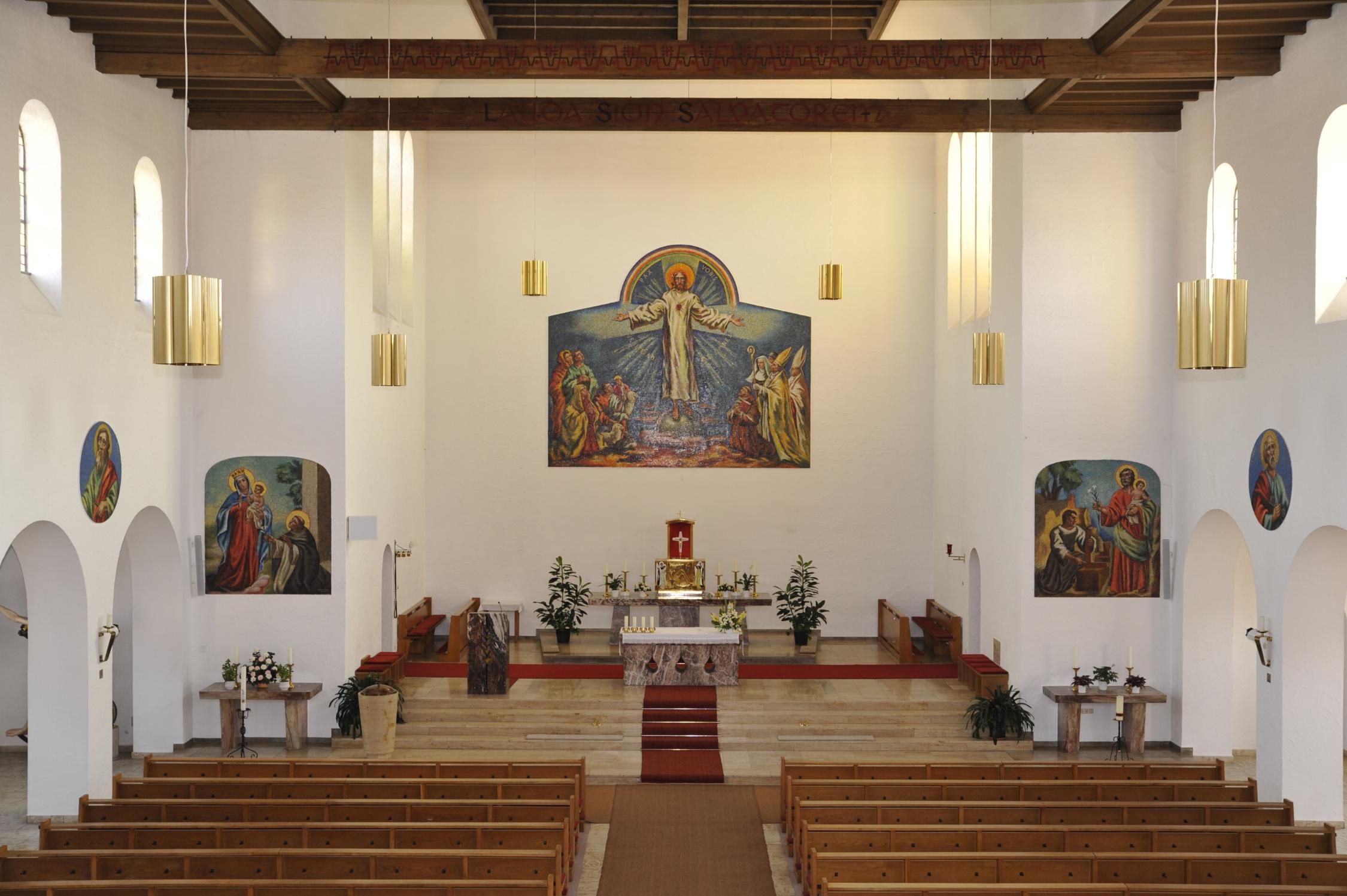 Altarraum Herz-Jesu Kirche Pressig