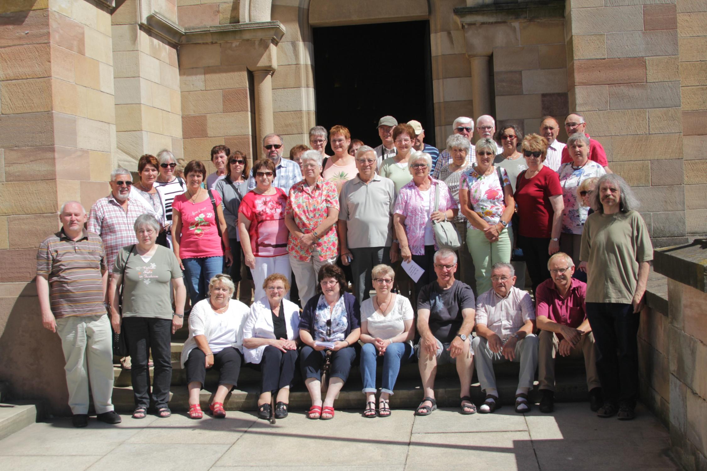 Pfarrwallfahrt Gruppenbild Trier