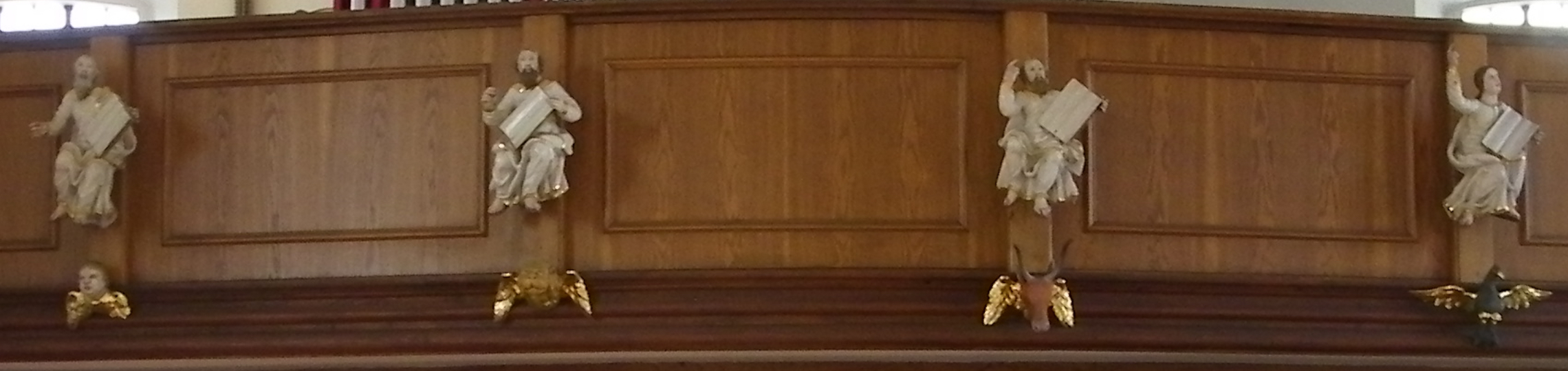 Empore der St.-Anna-Kirche Welitsch