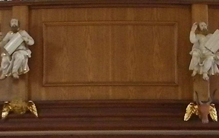 Empore der St.-Anna-Kirche Welitsch