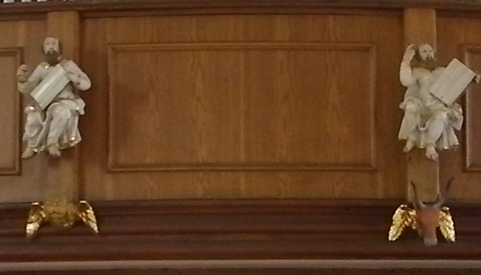 Empore der St.-Anna-Kirche Welitsch