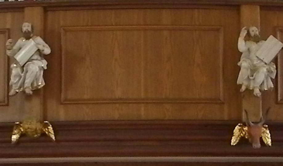 Empore der St.-Anna-Kirche Welitsch