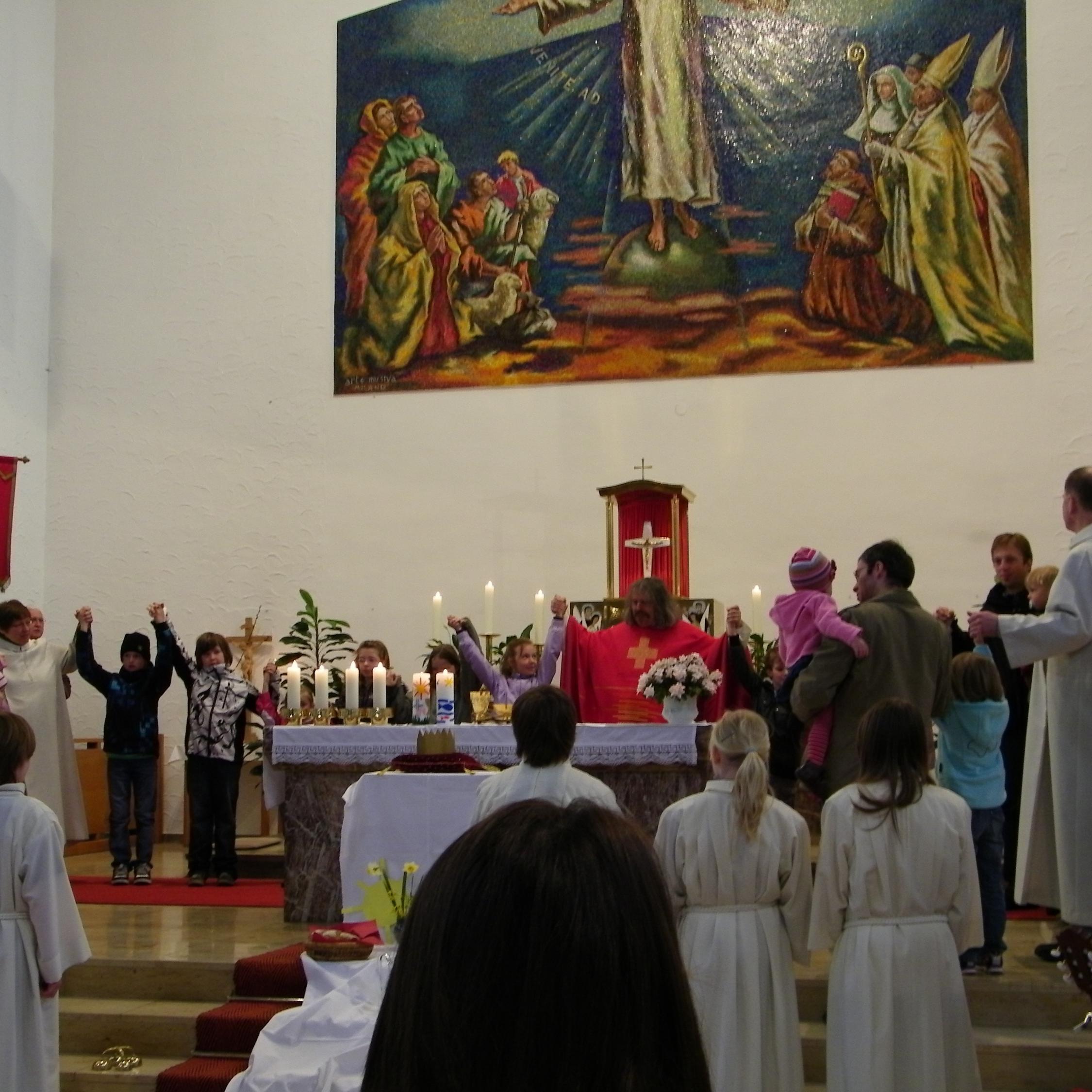 Familiengottesdienst Palmsonntag 2011