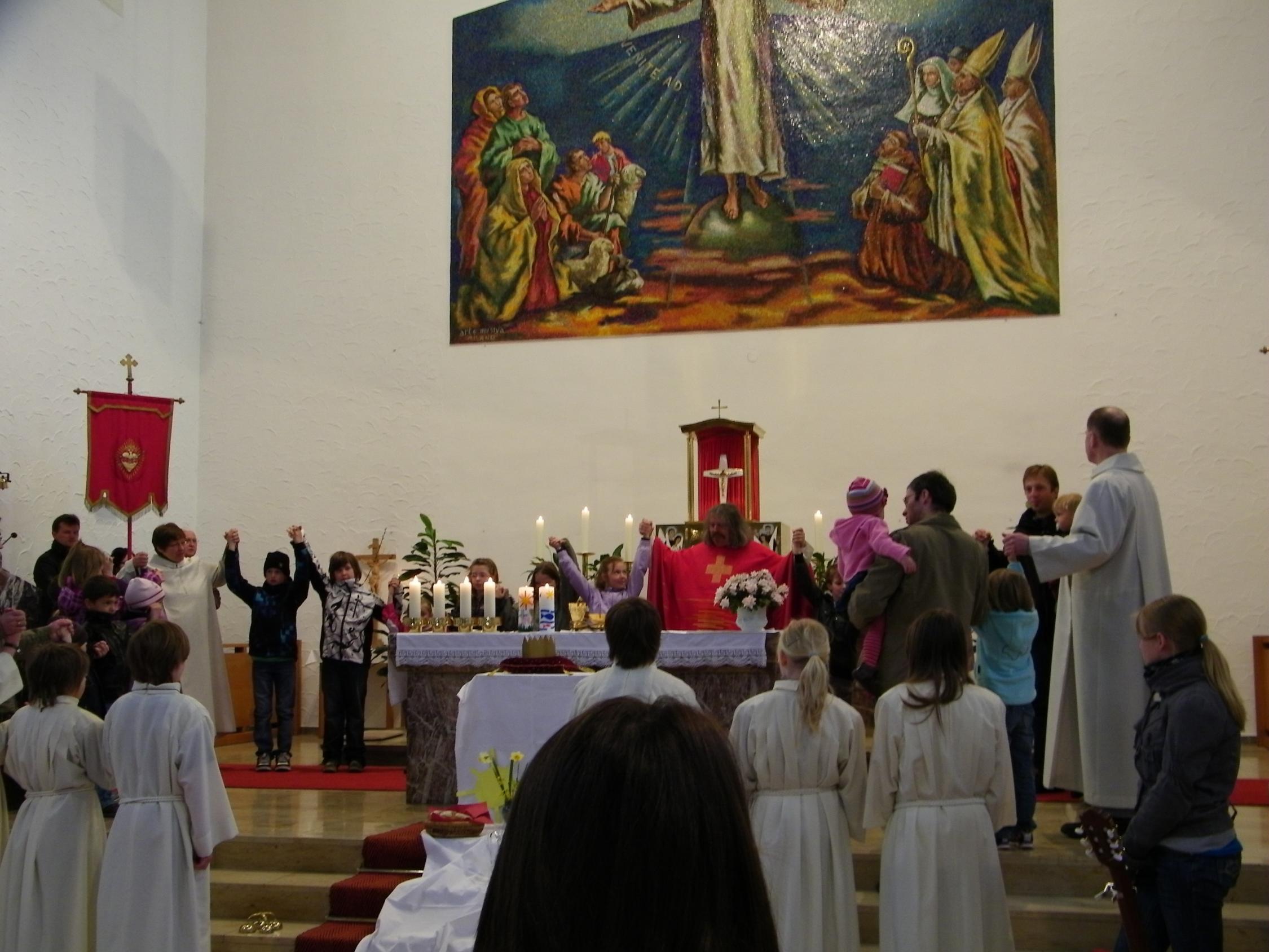 Familiengottesdienst Palmsonntag 2011