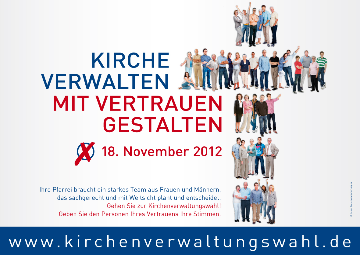 Kirchenverwaltung 2012 Plakat