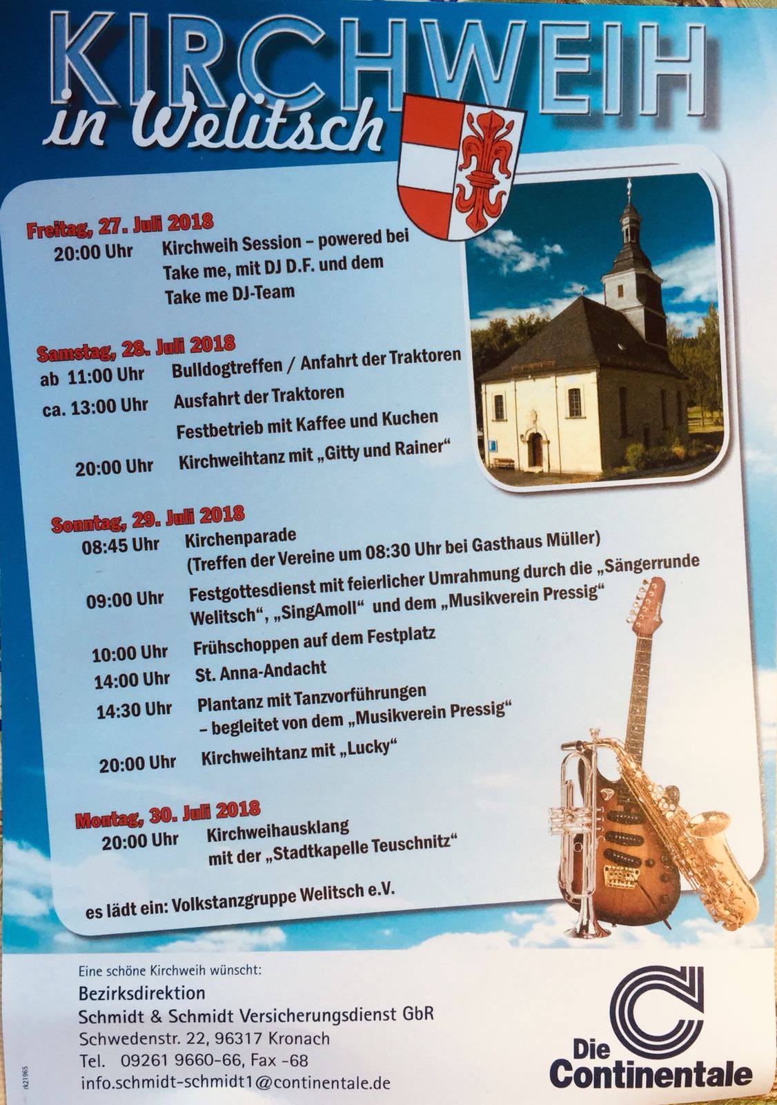 Kirchweih Welitsch 2018