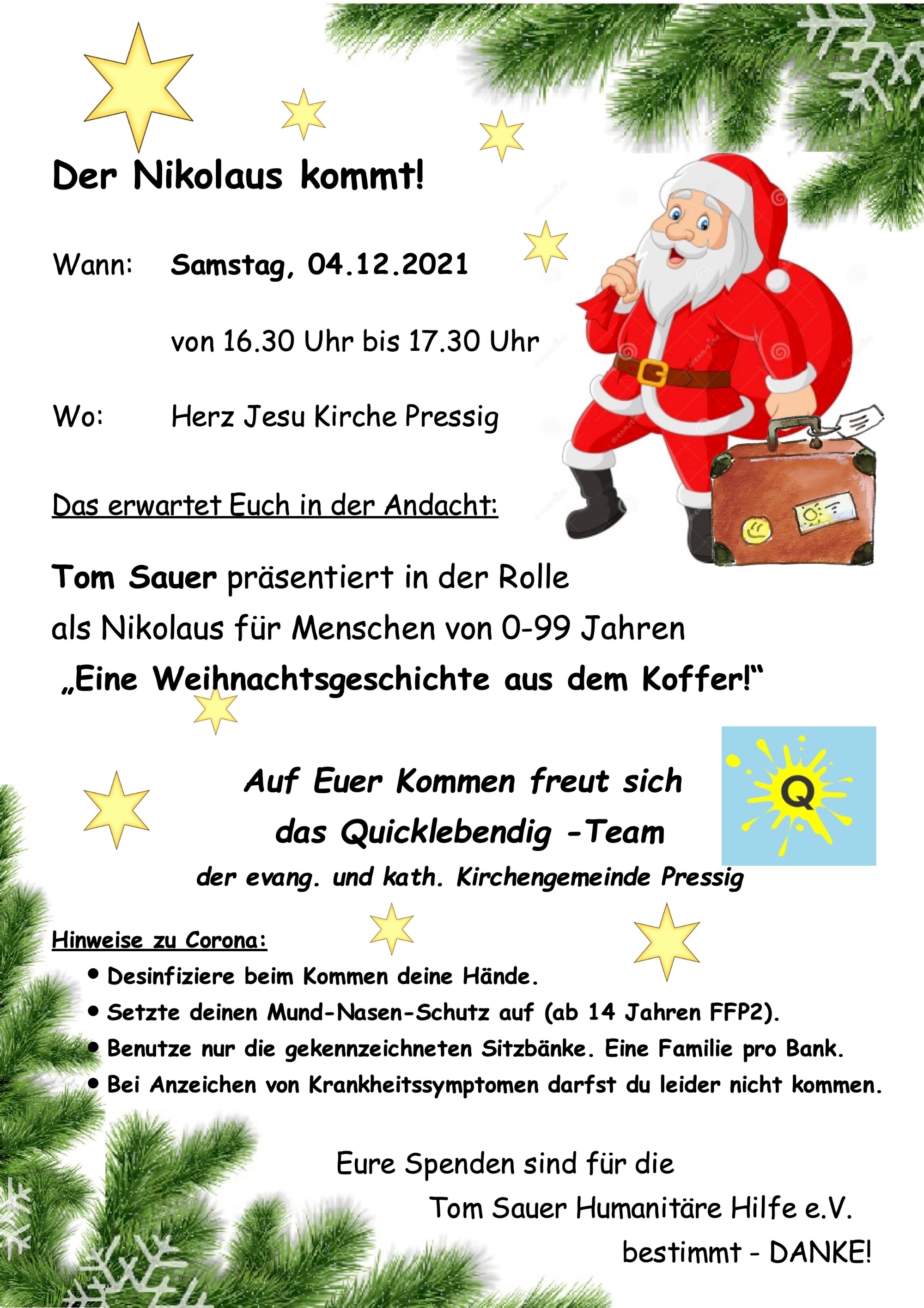 Nikolaus-Andacht Pressig