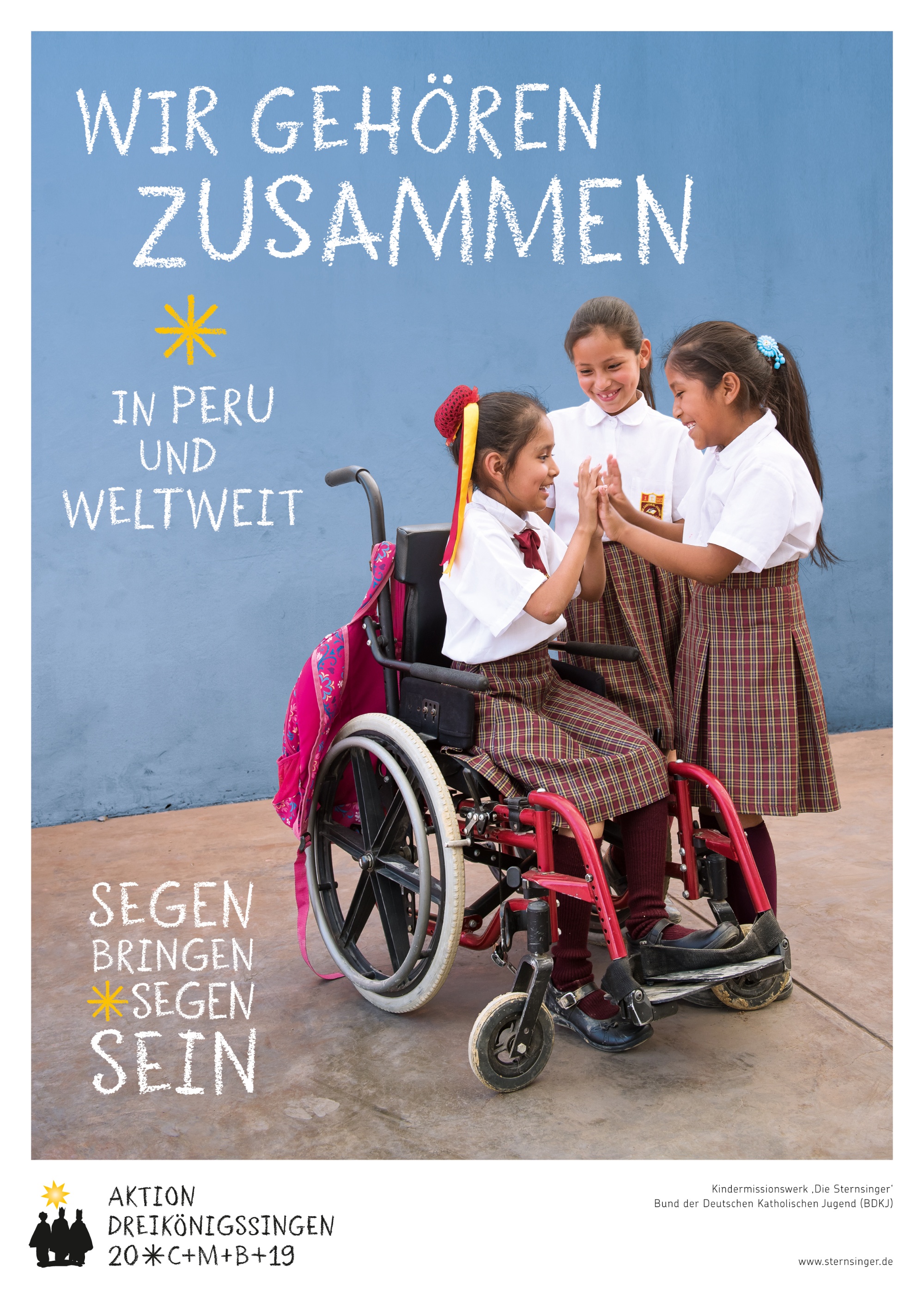 Plakat Aktion Dreikönigssingen 2019