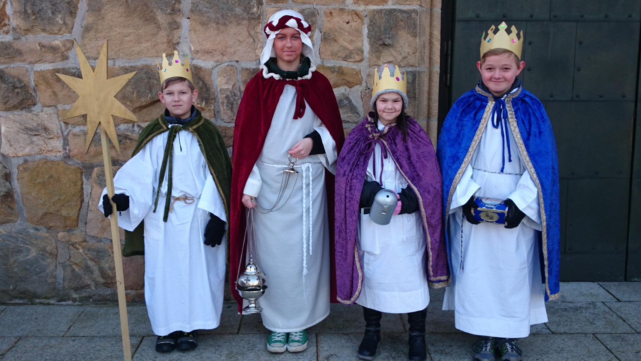 Sternsinger-Gruppe 2015
