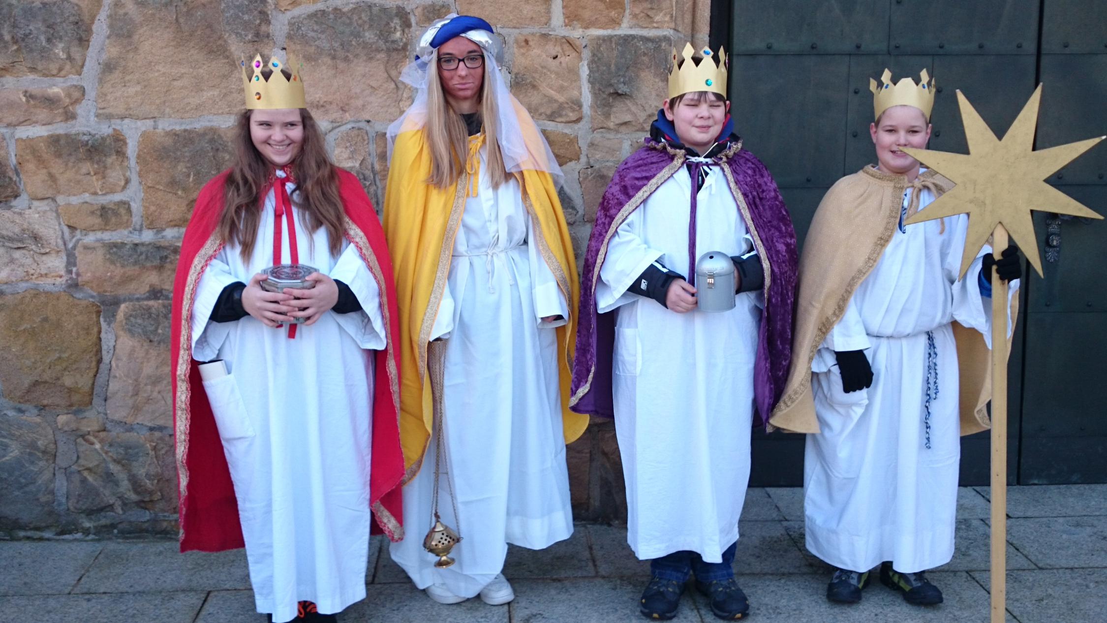 Sternsinger-Gruppe 2015
