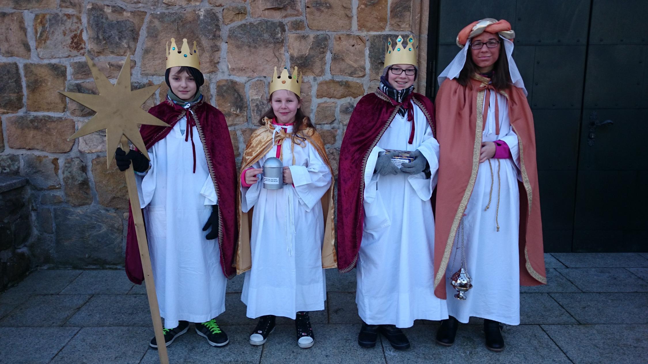 Sternsinger-Gruppe 2015