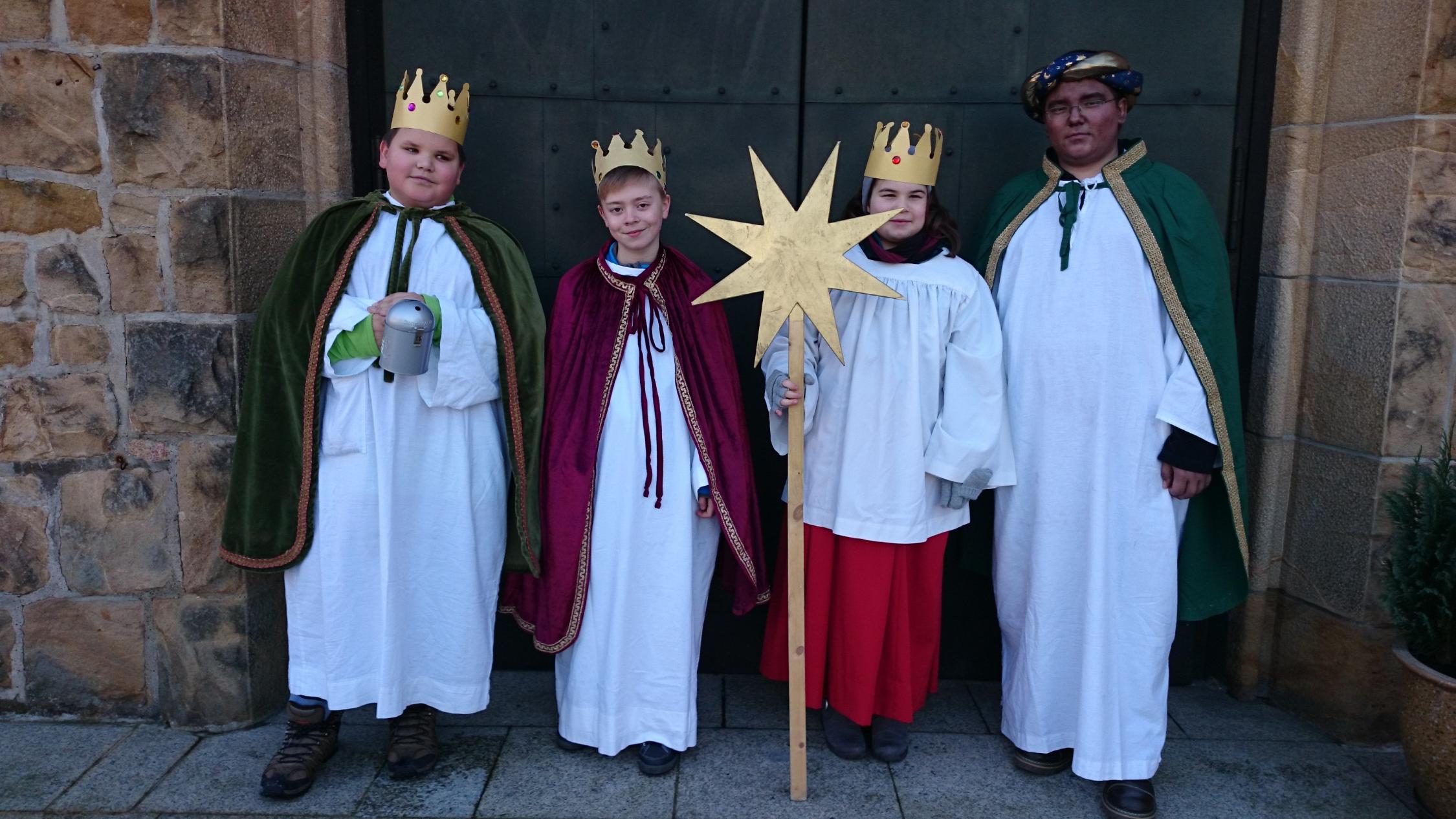 Sternsinger-Gruppe 2015