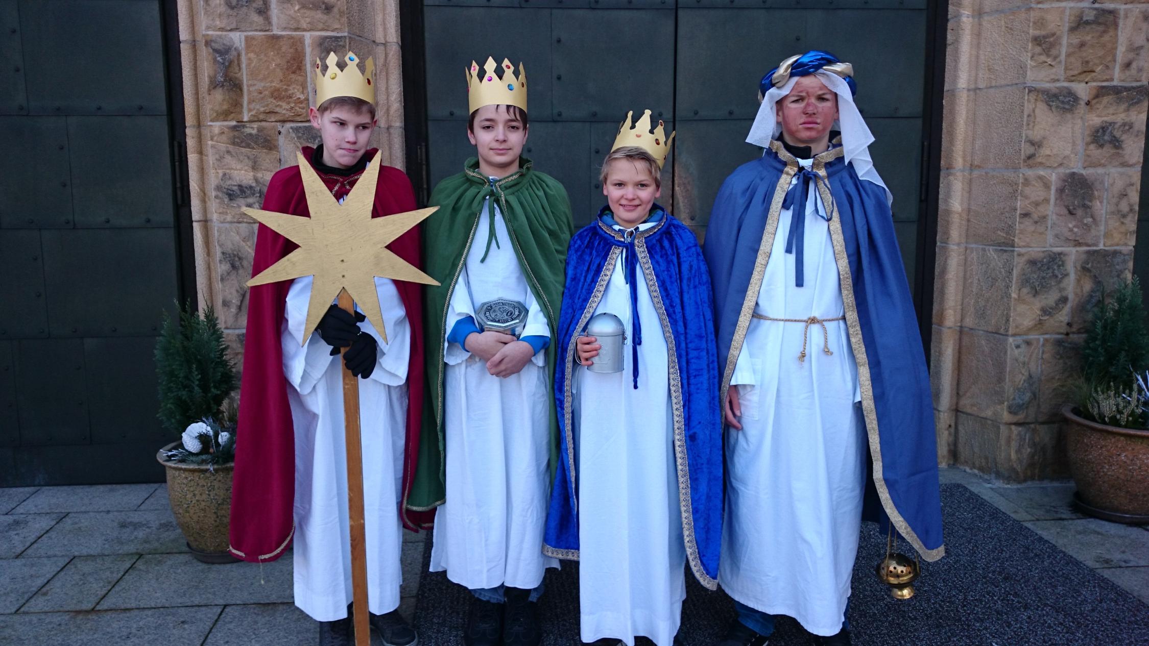 Sternsinger-Gruppe 2015