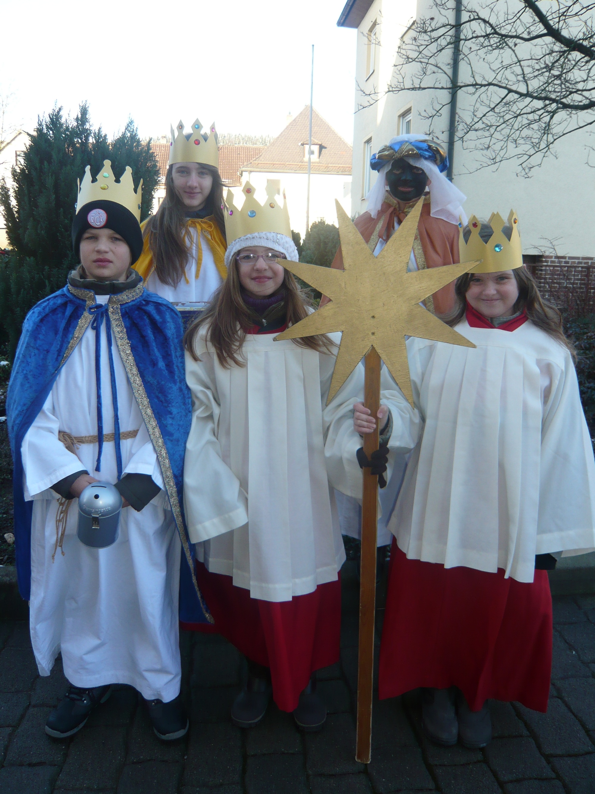 Sternsingergruppe 2012