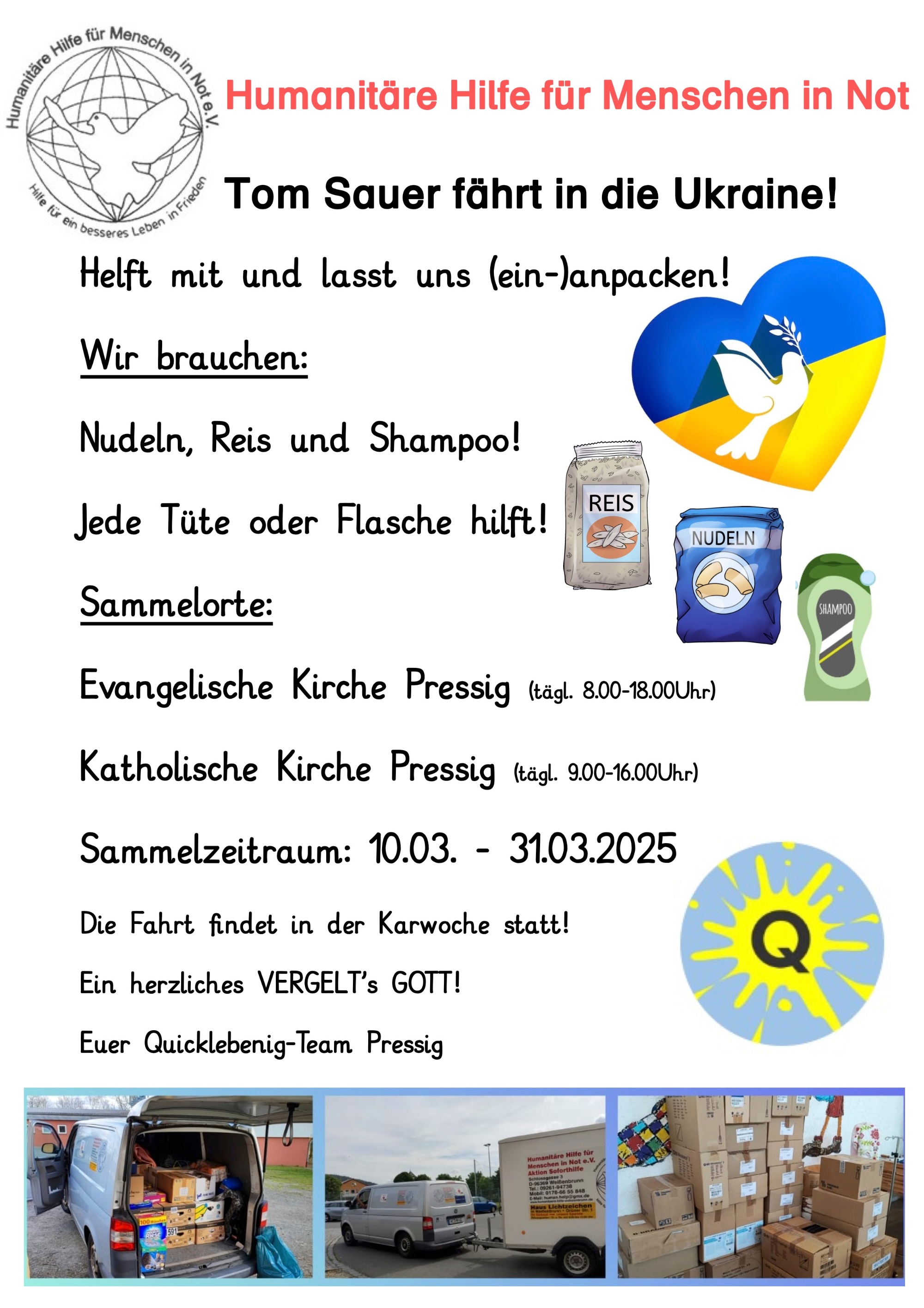 Tom Sauer Sammelaktion