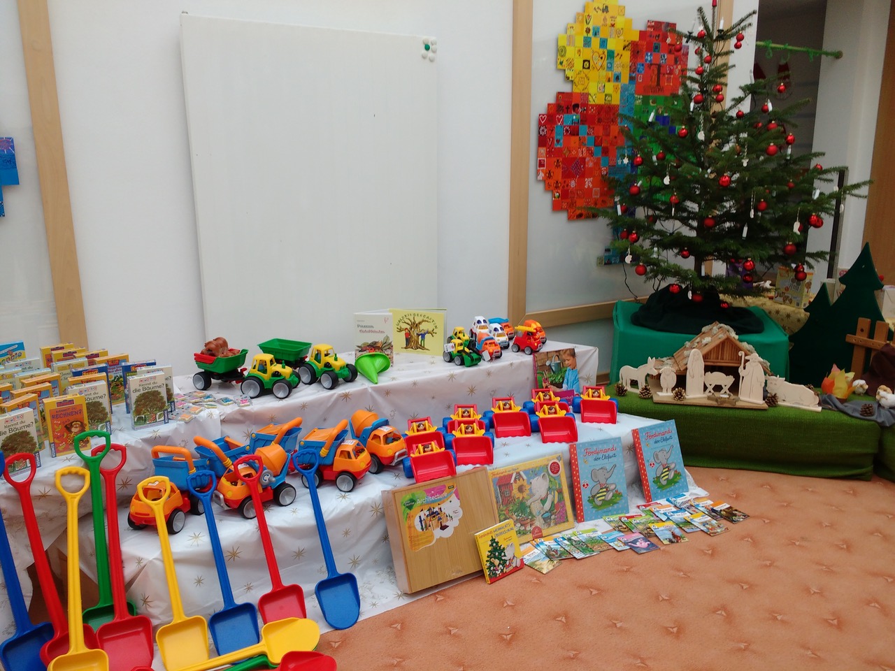 Weihnachtsgeschenke im Kindergarten